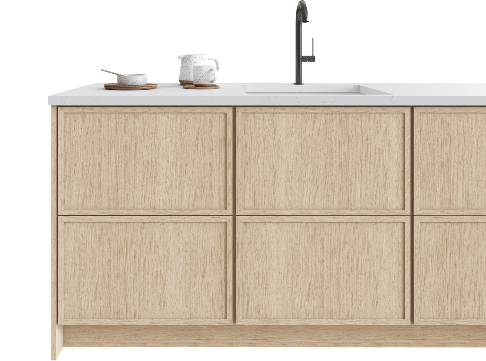 Luna - Desert Oak by Fabuwood available at Aqua Kitchen