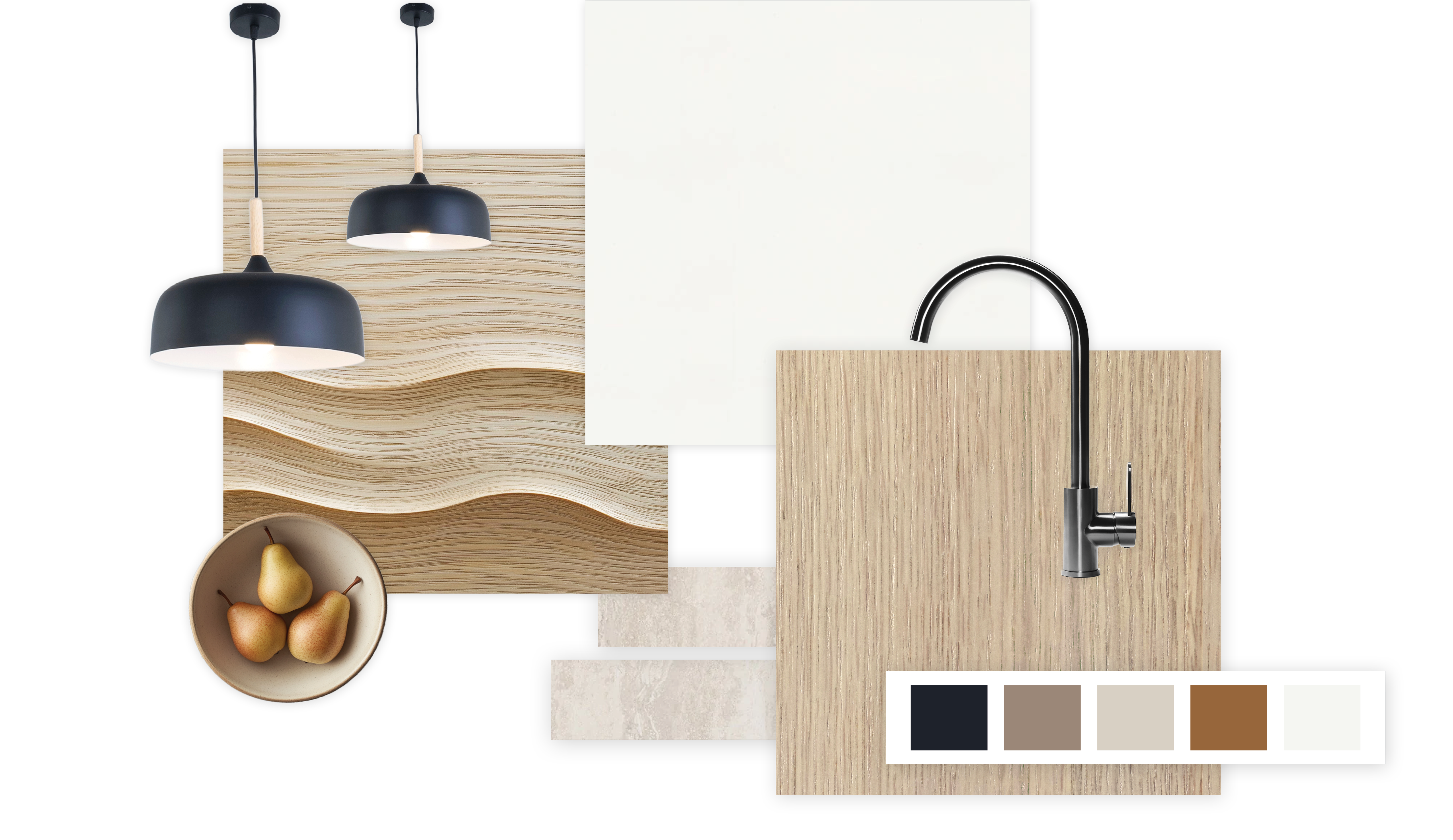 Luna - Desert Oak by Fabuwood available at Aqua Kitchen