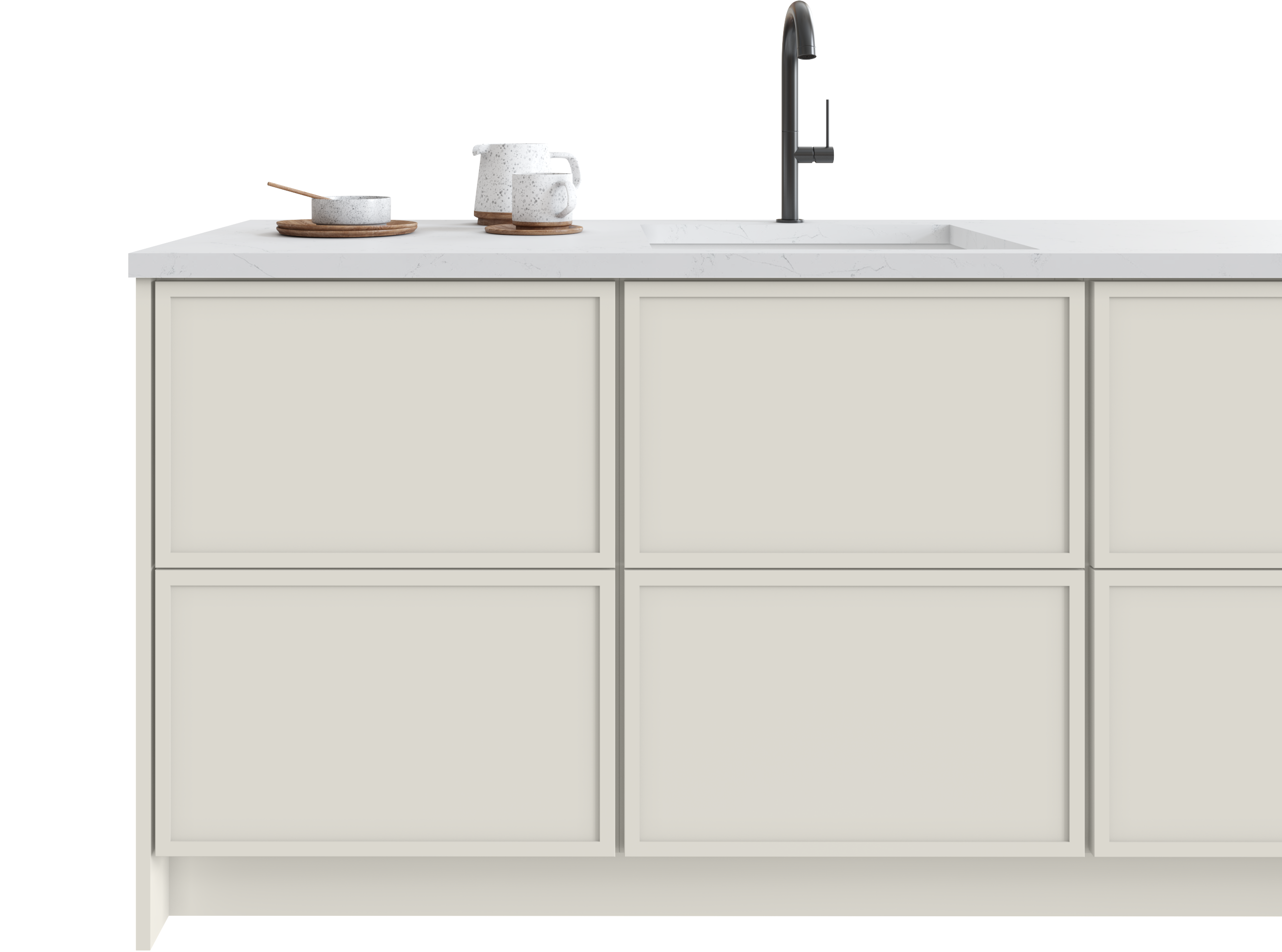 Luna - Dove by Fabuwood available at Aqua Kitchen