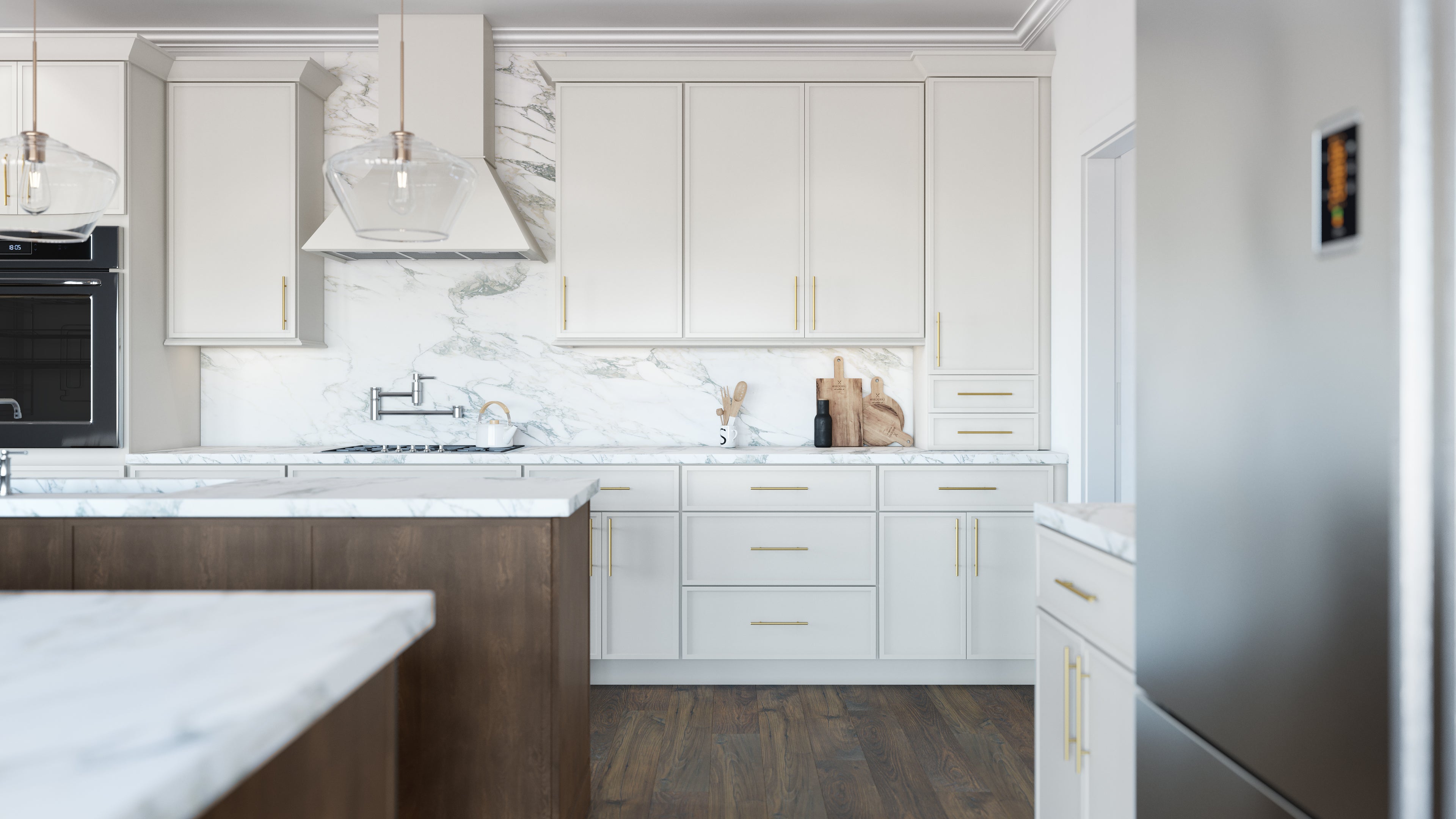 Luna - Dove by Fabuwood available at Aqua Kitchen