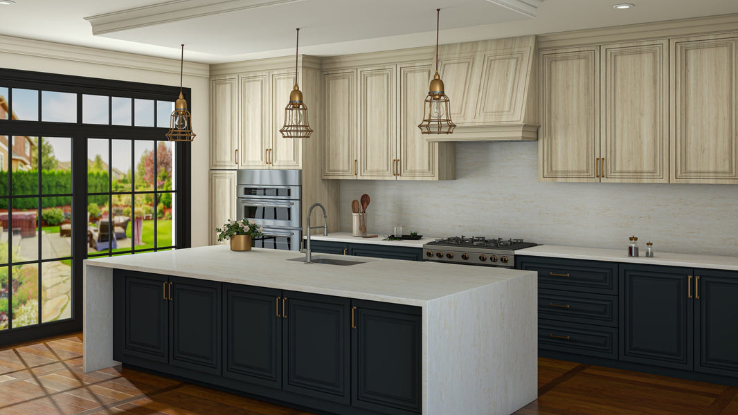 Lunar Gold® by Pental Quartz available at Aqua Kitchen