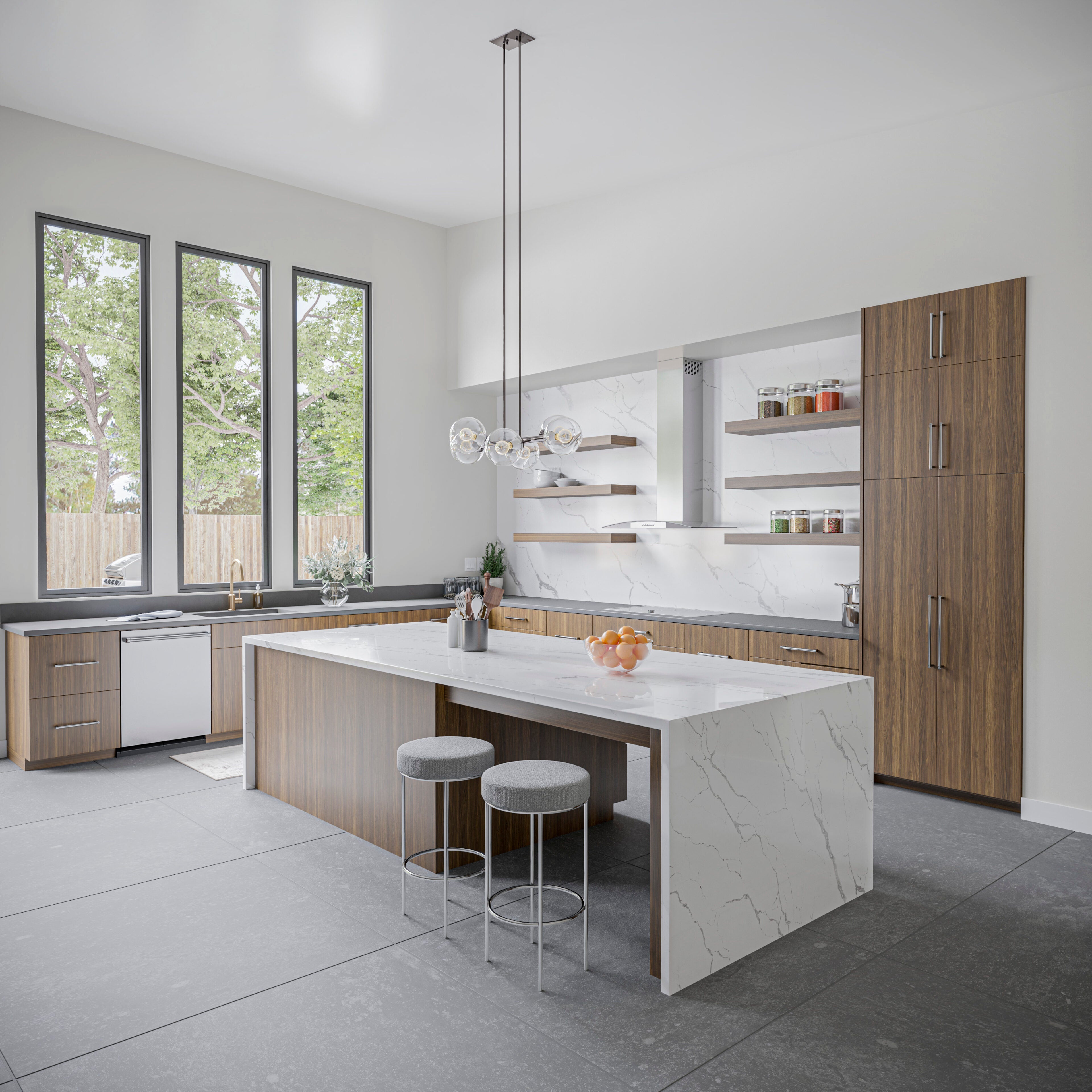 Lux Aurum by Pental Quartz available at Aqua Kitchen