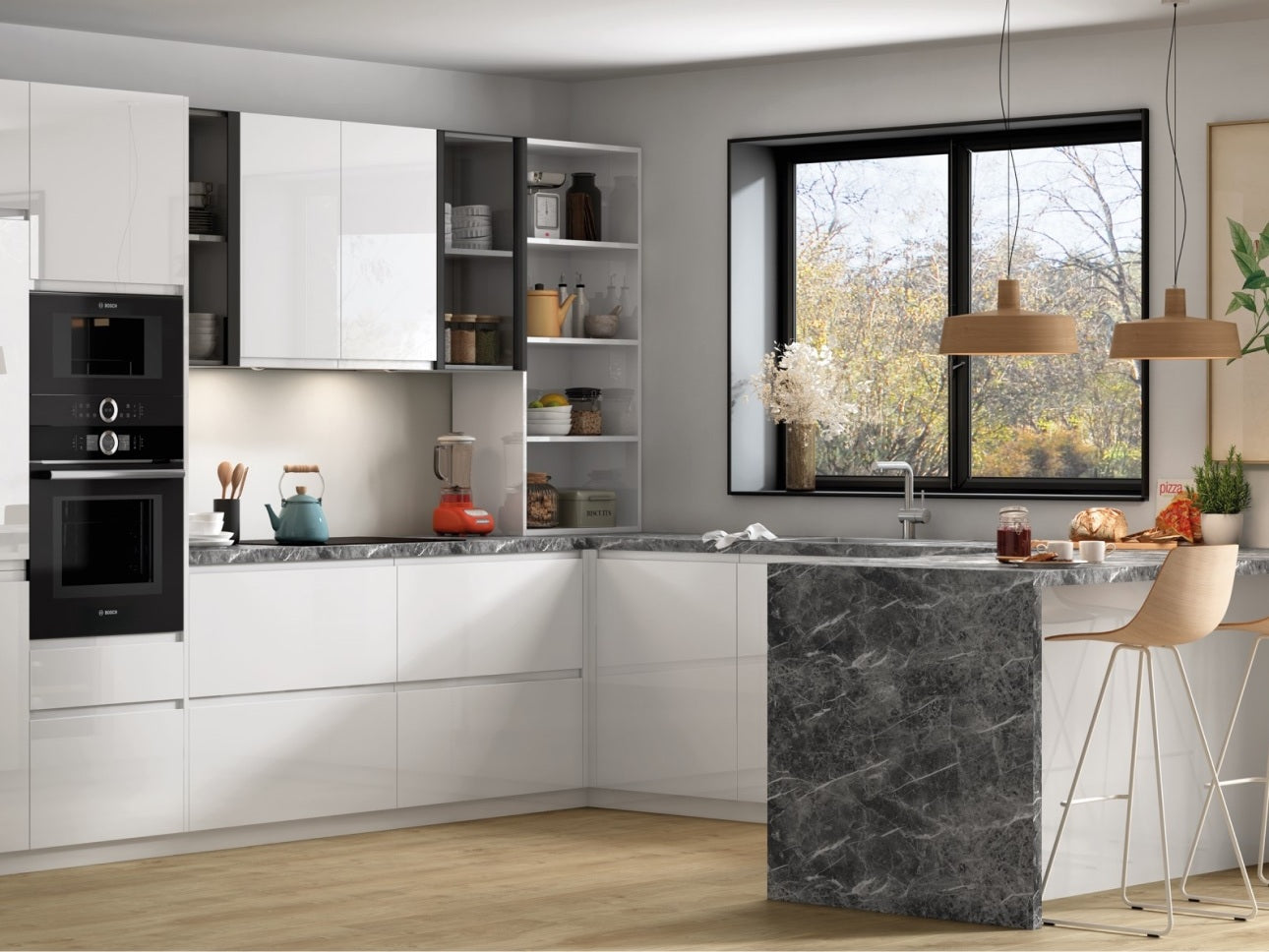 Luxe by CNC Cabinetry available at Aqua Kitchen