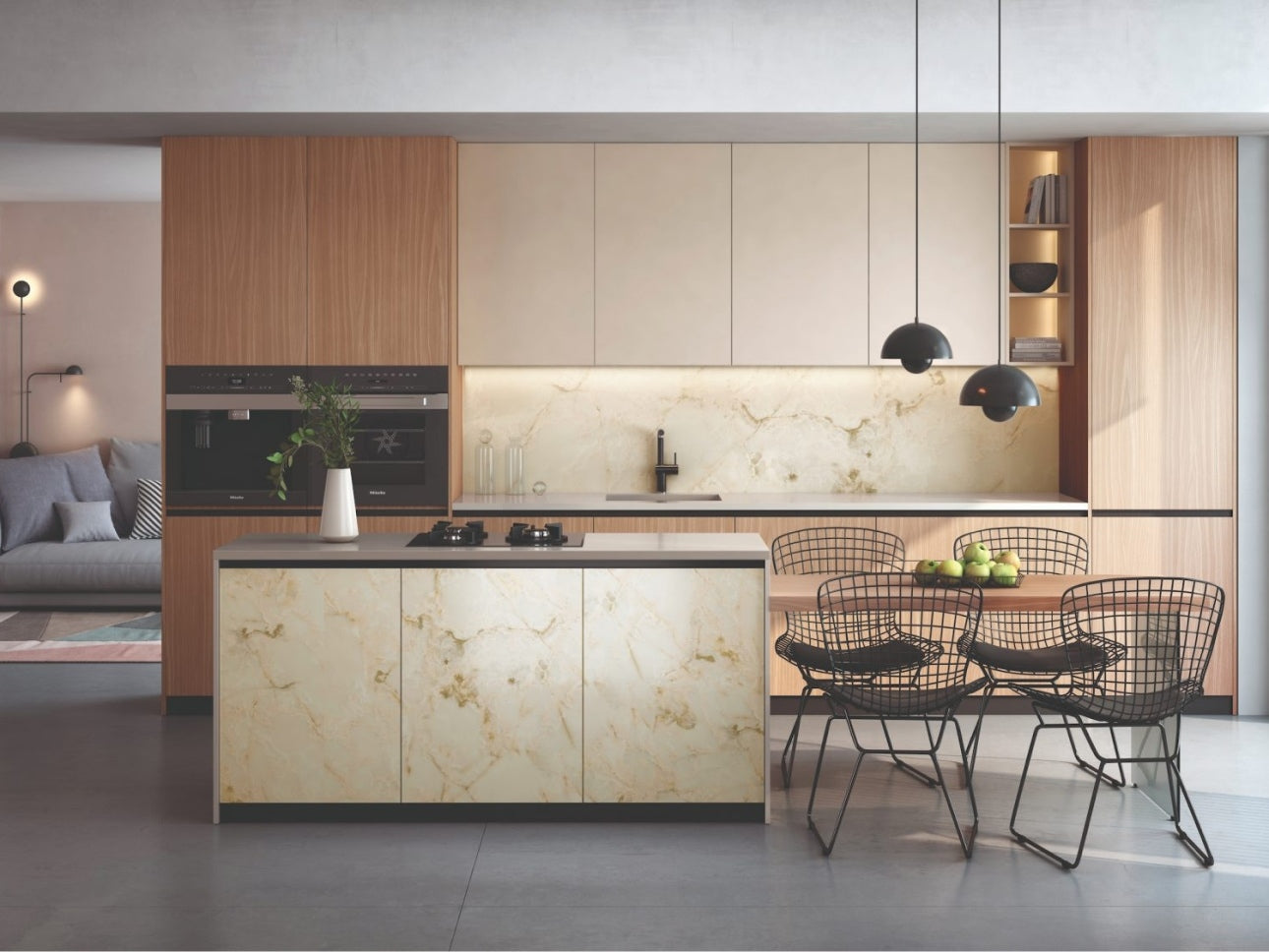 Luxe by CNC Cabinetry available at Aqua Kitchen