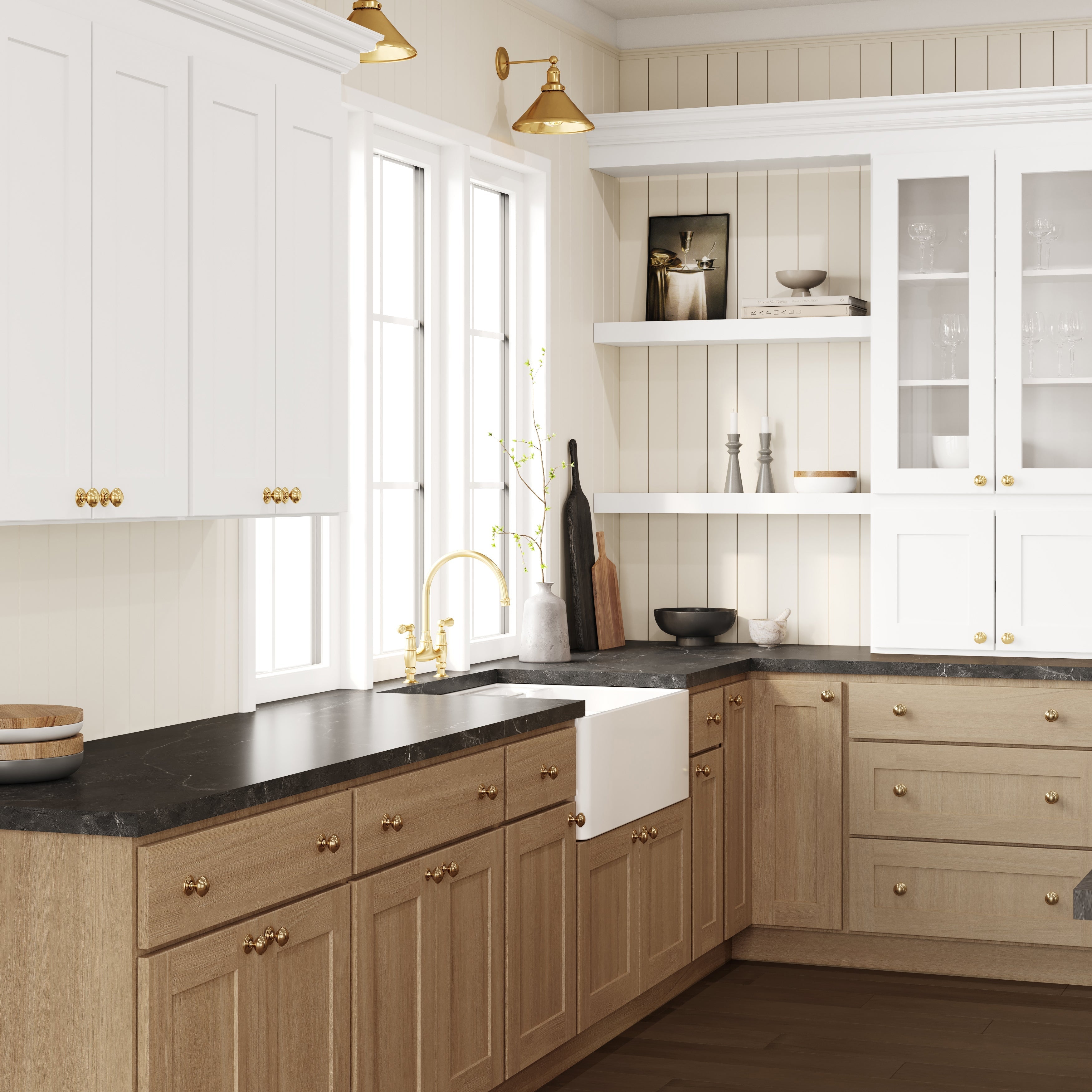 Luxor - Espresso by CNC Cabinetry available at Aqua Kitchen