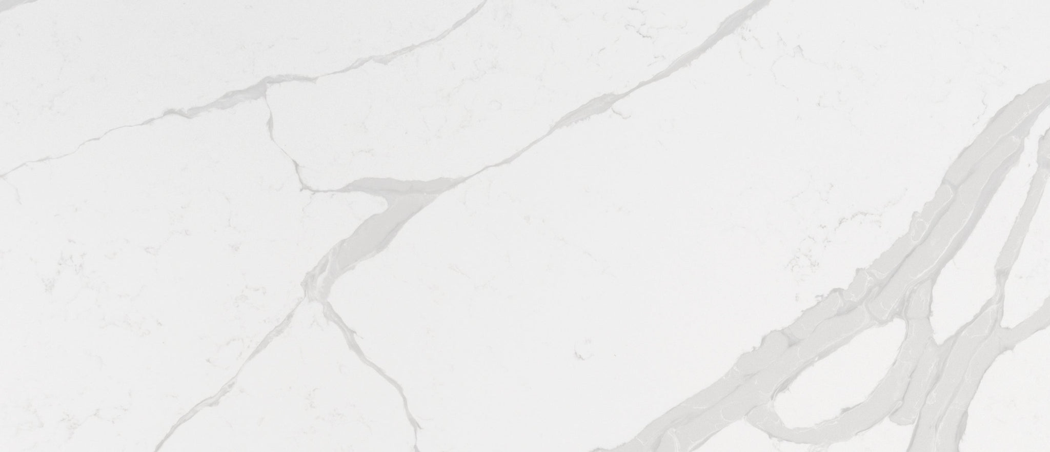 MSI Calacatta Luccia Quartz Slab Countertop, Engineered Stone, Polished Marble Look