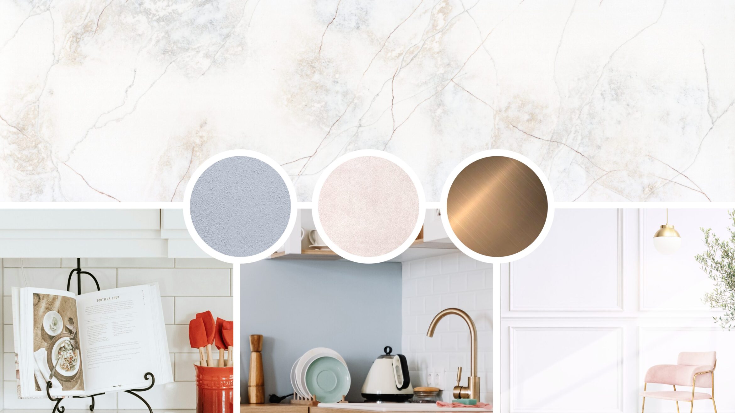 Magnolia Pearl® by Pental Quartz available at Aqua Kitchen