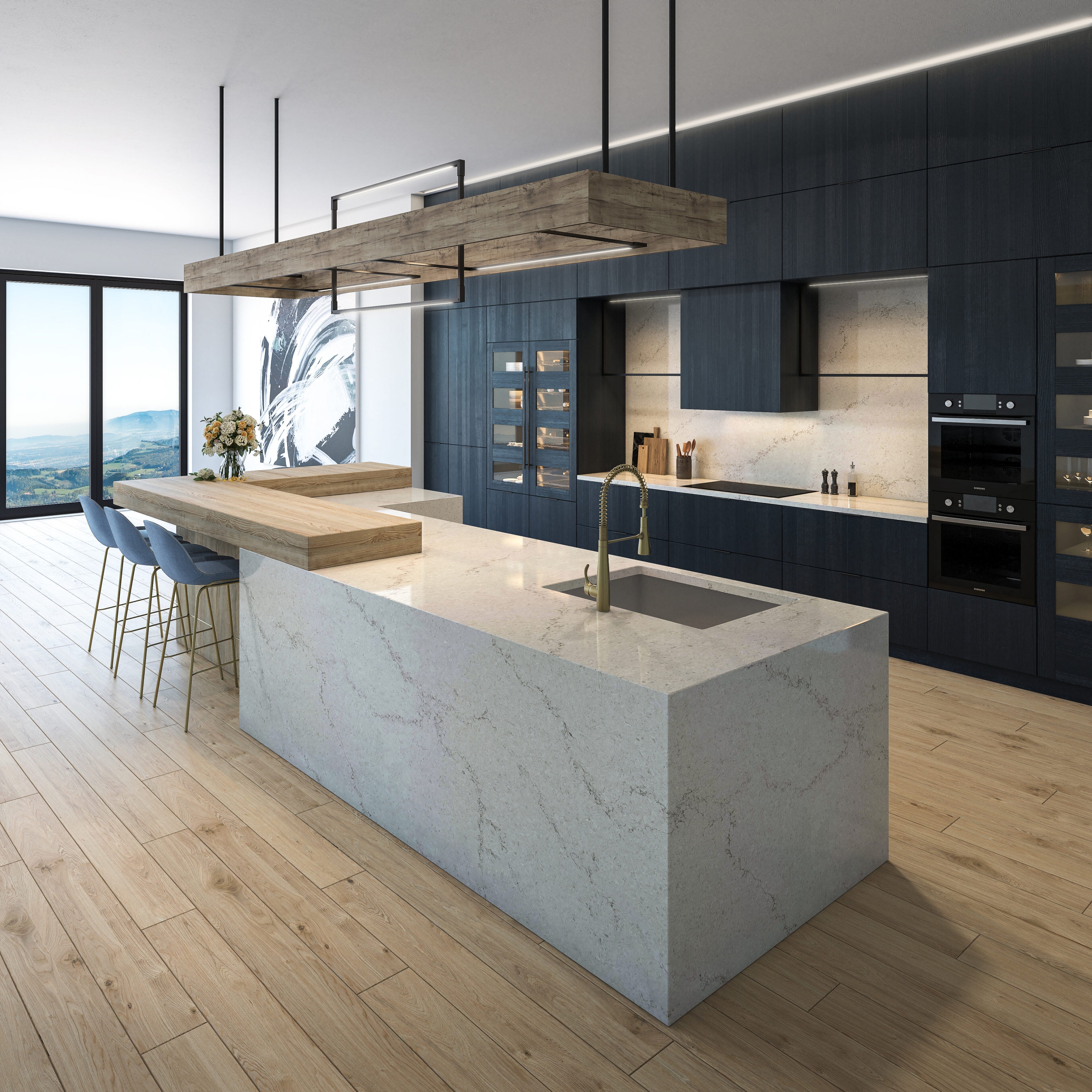 Marestar® by Pental Quartz available at Aqua Kitchen