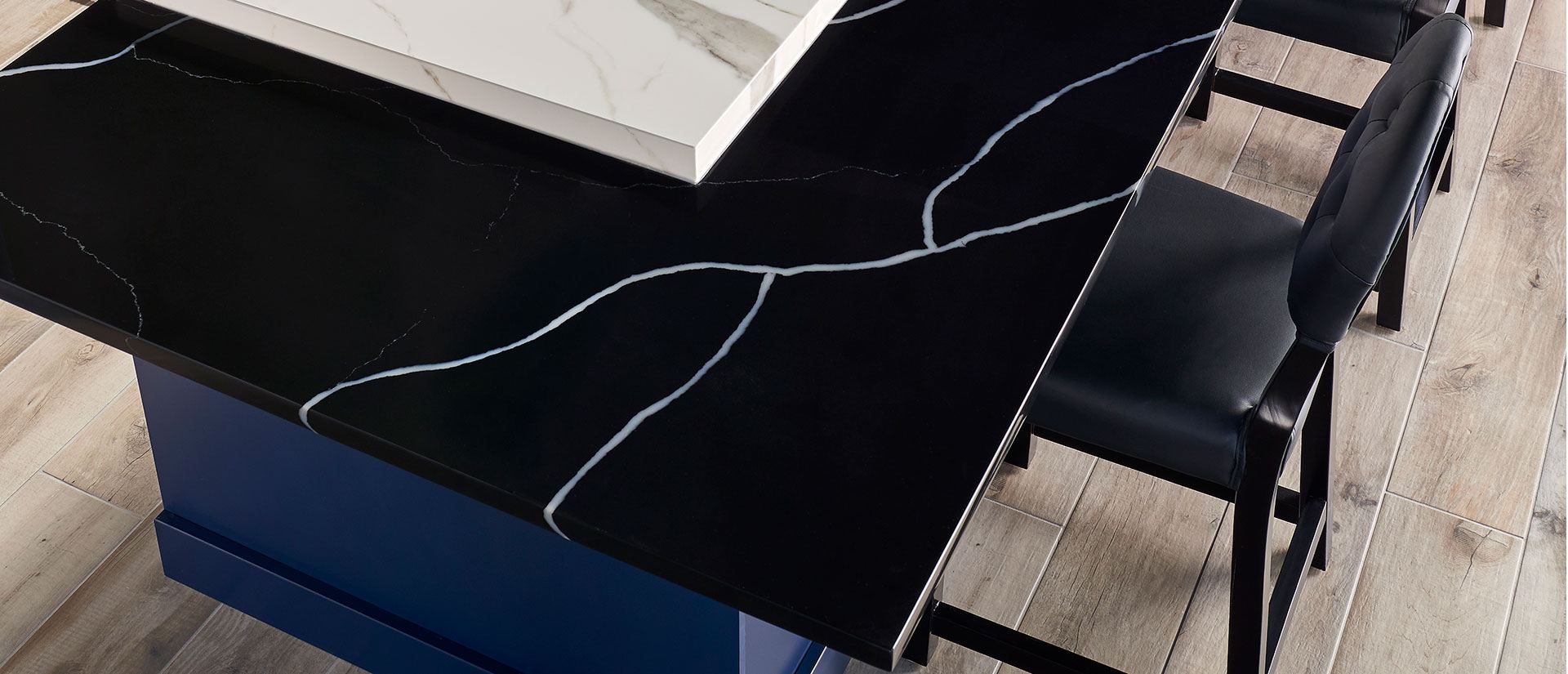 Marquina Midnight by MSI Surfaces available at Aqua Kitchen