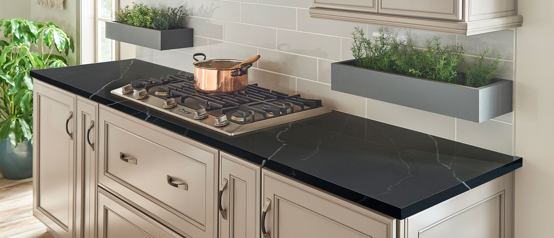 Marquina Midnight by MSI Surfaces available at Aqua Kitchen