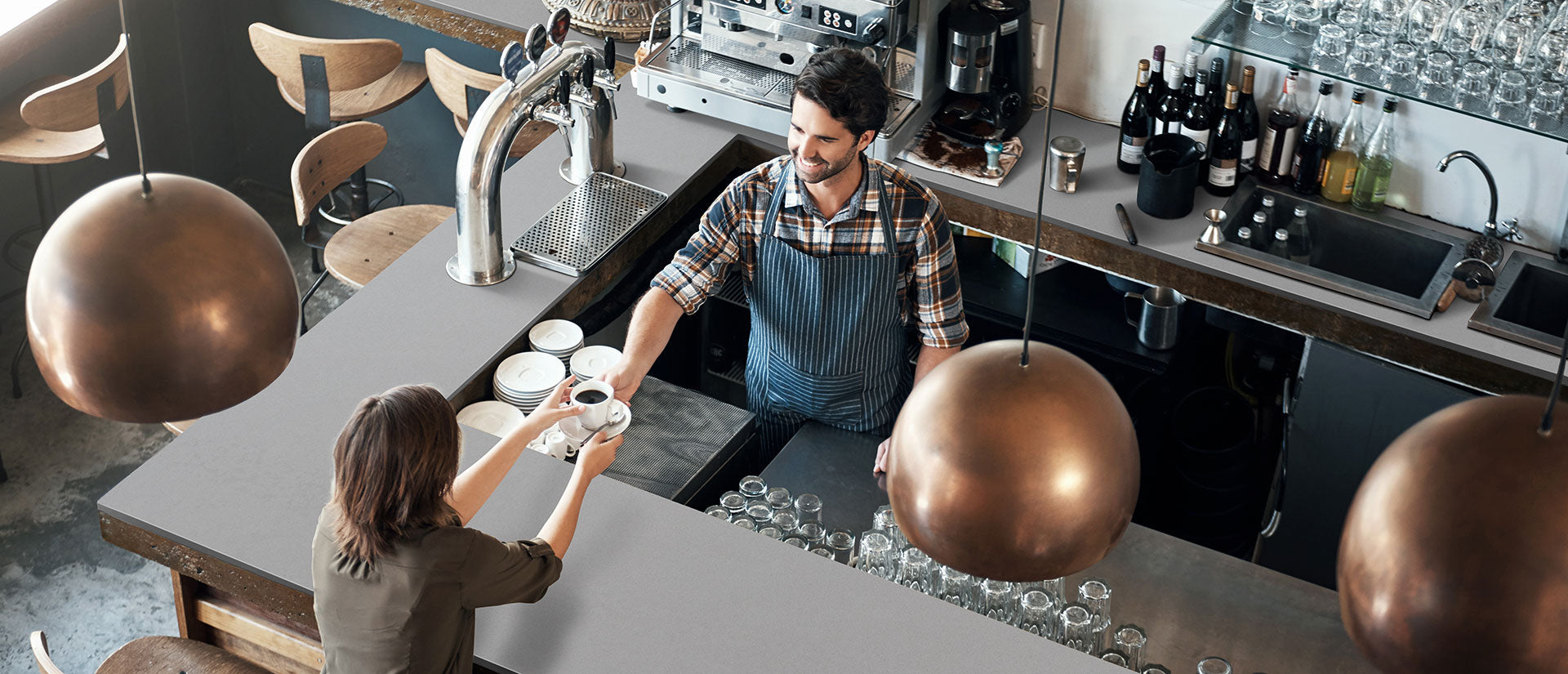 Meridian Gray by MSI Surfaces available at Aqua Kitchen