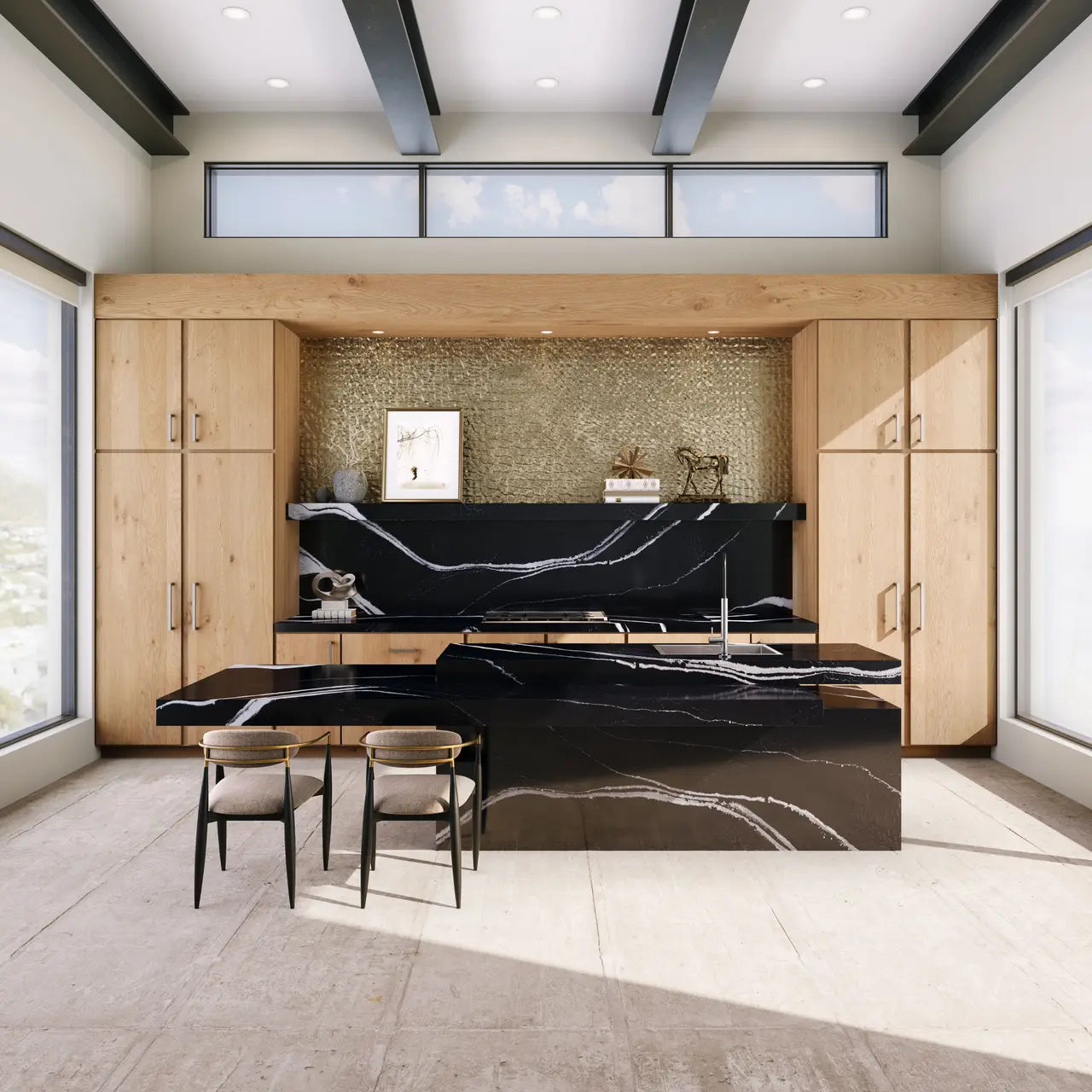 Mersey™ Quartz Sample by Cambria available at Aqua Kitchen