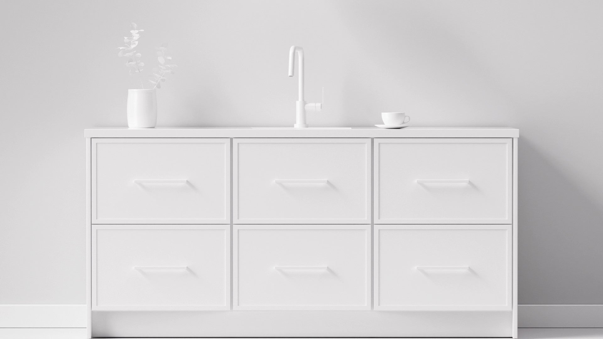 Metro Frost by Fabuwood available at Aqua Kitchen