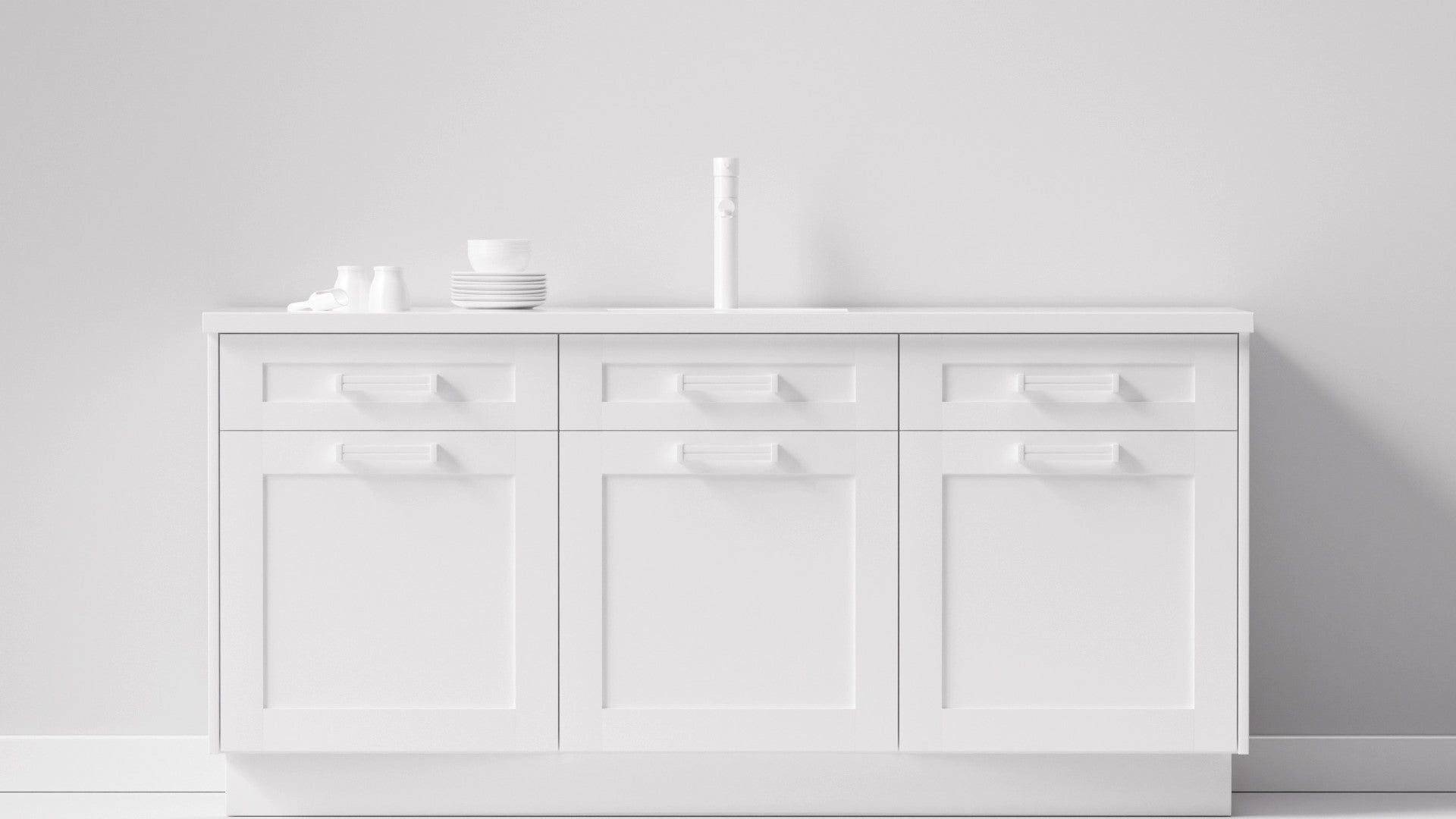 Metro Frost by Fabuwood available at Aqua Kitchen