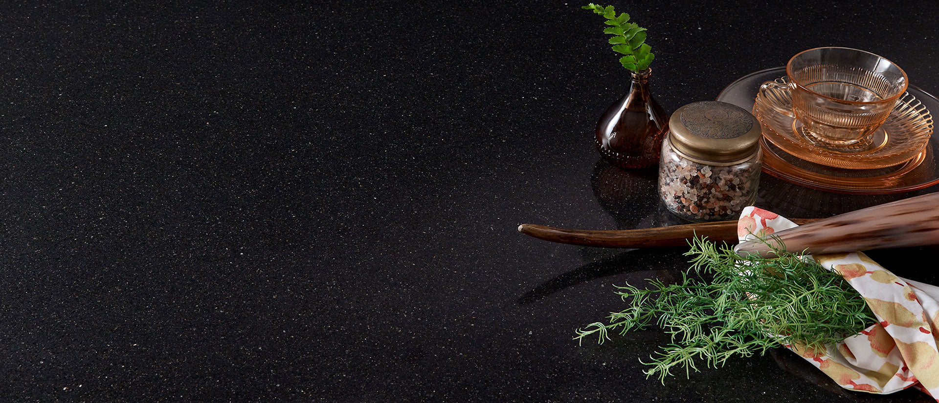 Midnight Majesty by MSI Surfaces available at Aqua Kitchen