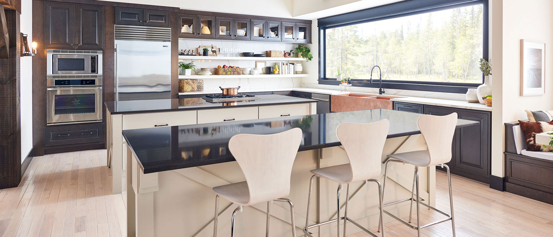 Midnight Majesty by MSI Surfaces available at Aqua Kitchen
