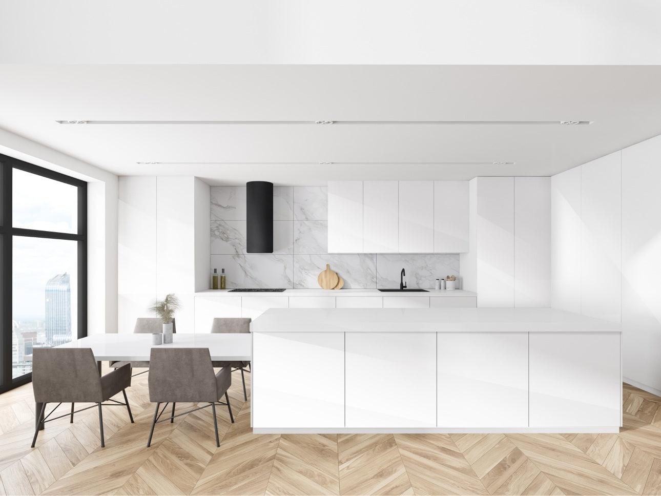 Milano - Pine by CNC Cabinetry available at Aqua Kitchen