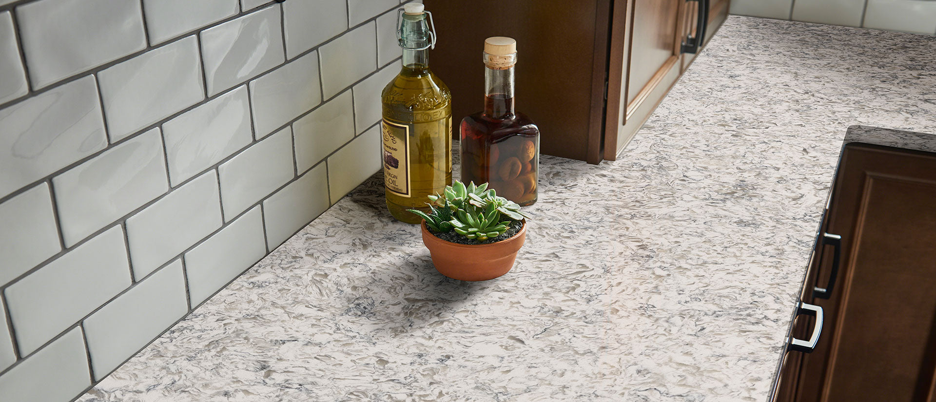 Montclair White by MSI Surfaces available at Aqua Kitchen