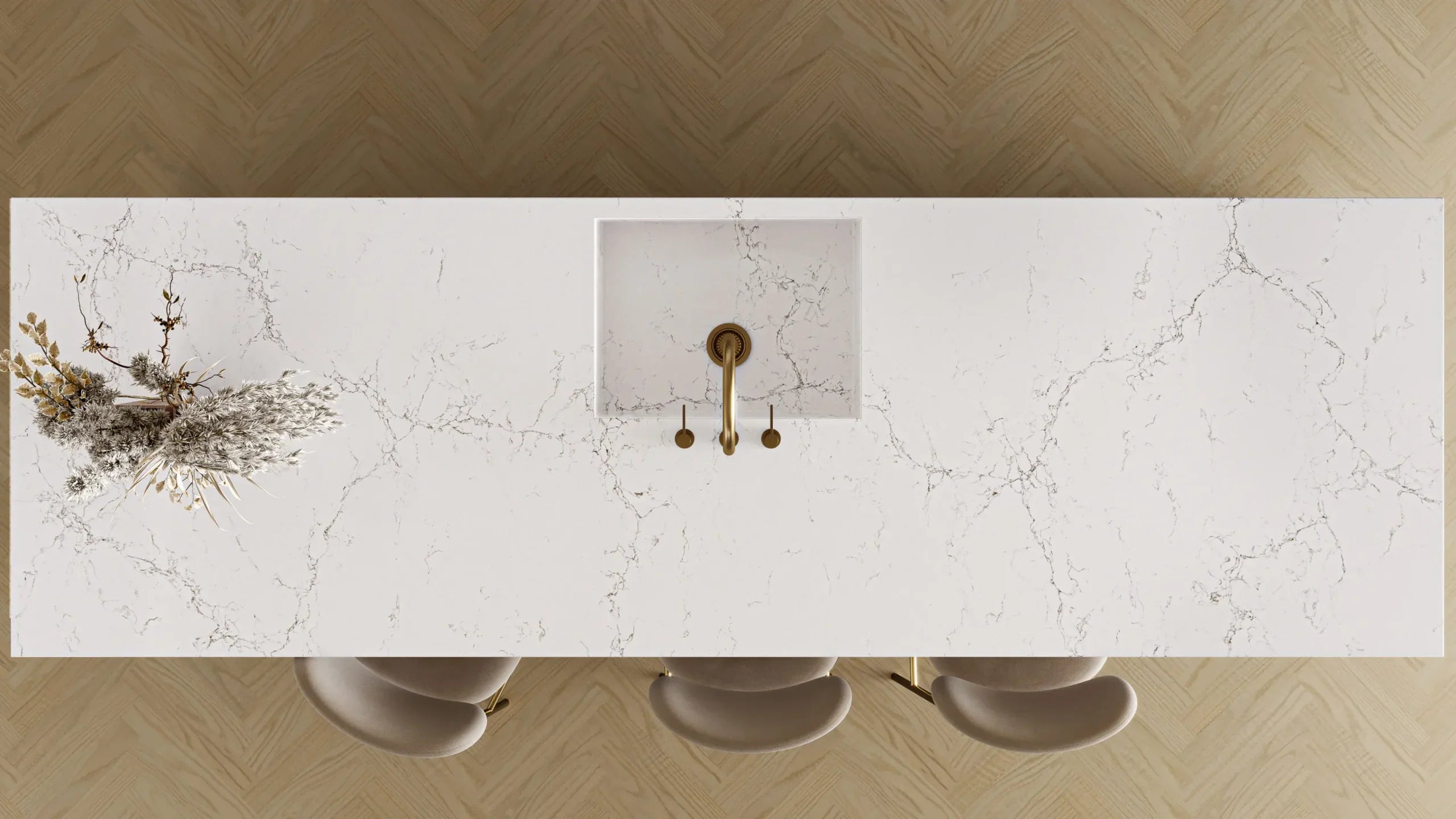 Myora® by Pental Quartz available at Aqua Kitchen