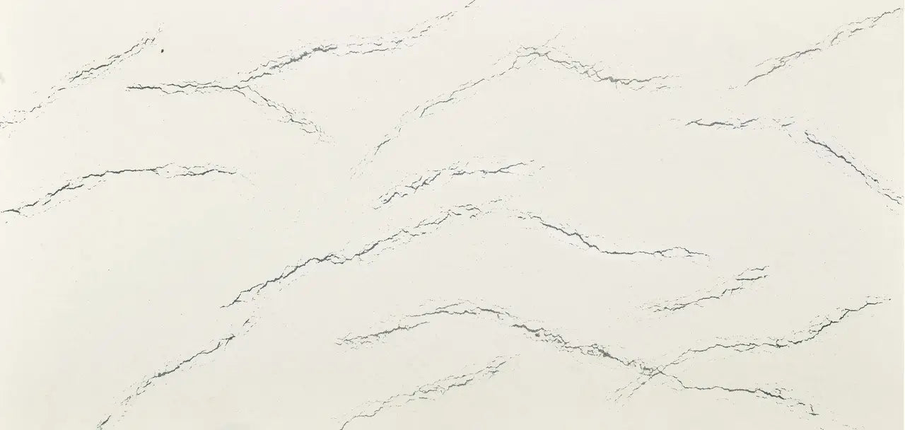 NEW - Berkshire Steel Satin Ridge™ Quartz Sample by Cambria available at Aqua Kitchen