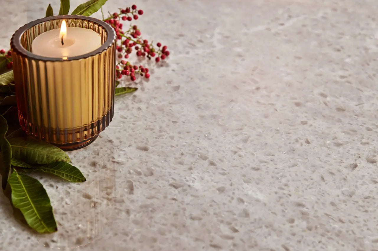 NEW - Brighton™ Quartz Sample by Cambria available at Aqua Kitchen