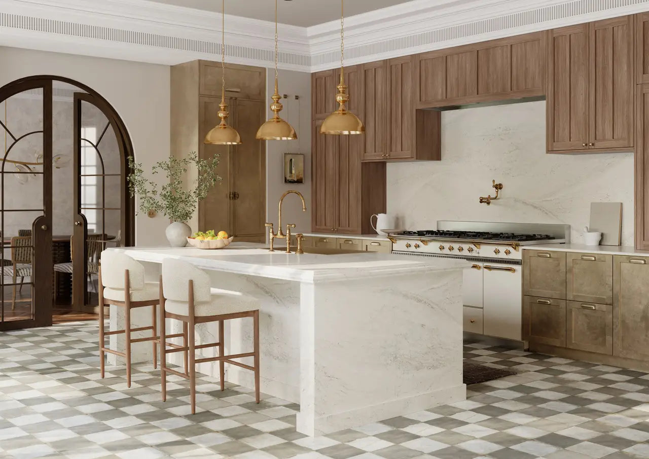 NEW - Claremont™ Quartz Sample by Cambria available at Aqua Kitchen
