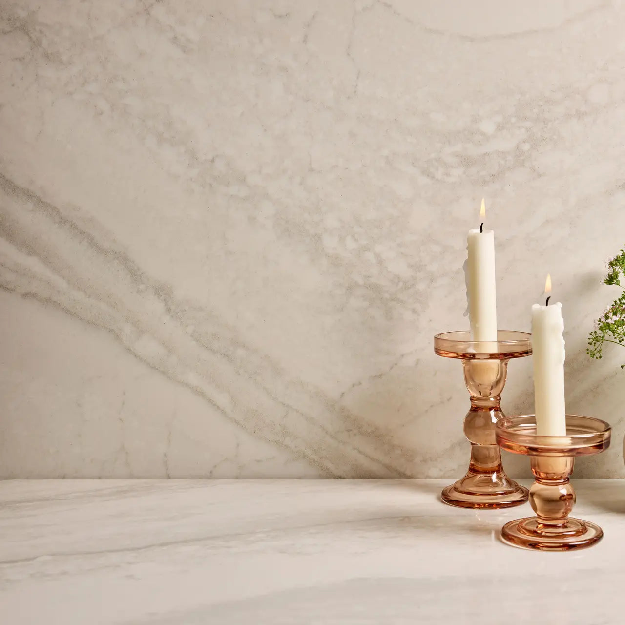 NEW - Everleigh Warm™ Quartz Sample by Cambria available at Aqua Kitchen
