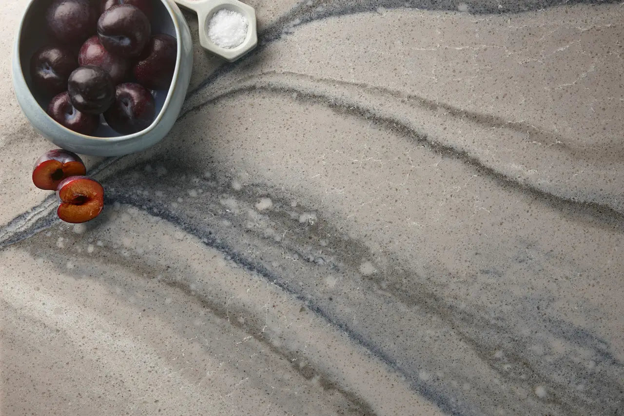 NEW - St. Isley™ Quartz Sample by Cambria available at Aqua Kitchen