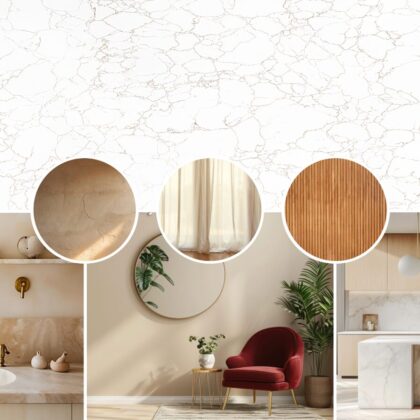 Navea Gold® by Pental Quartz available at Aqua Kitchen