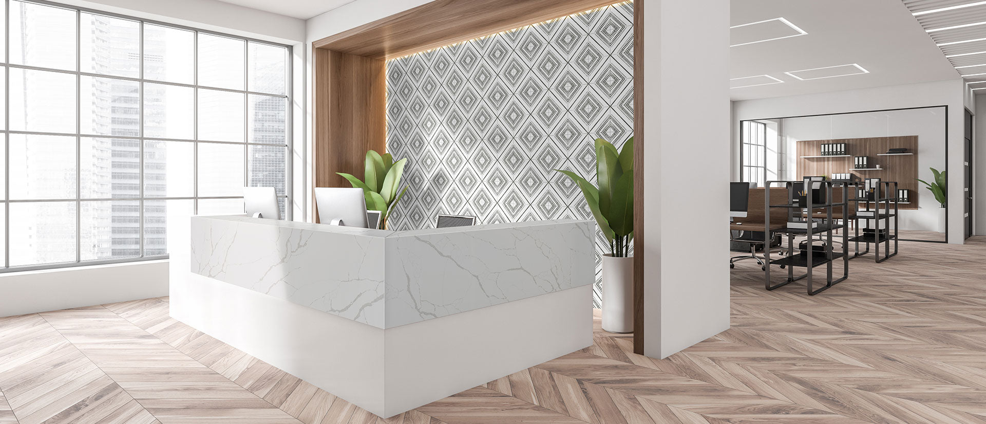 New Calacatta Laza by MSI Surfaces available at Aqua Kitchen