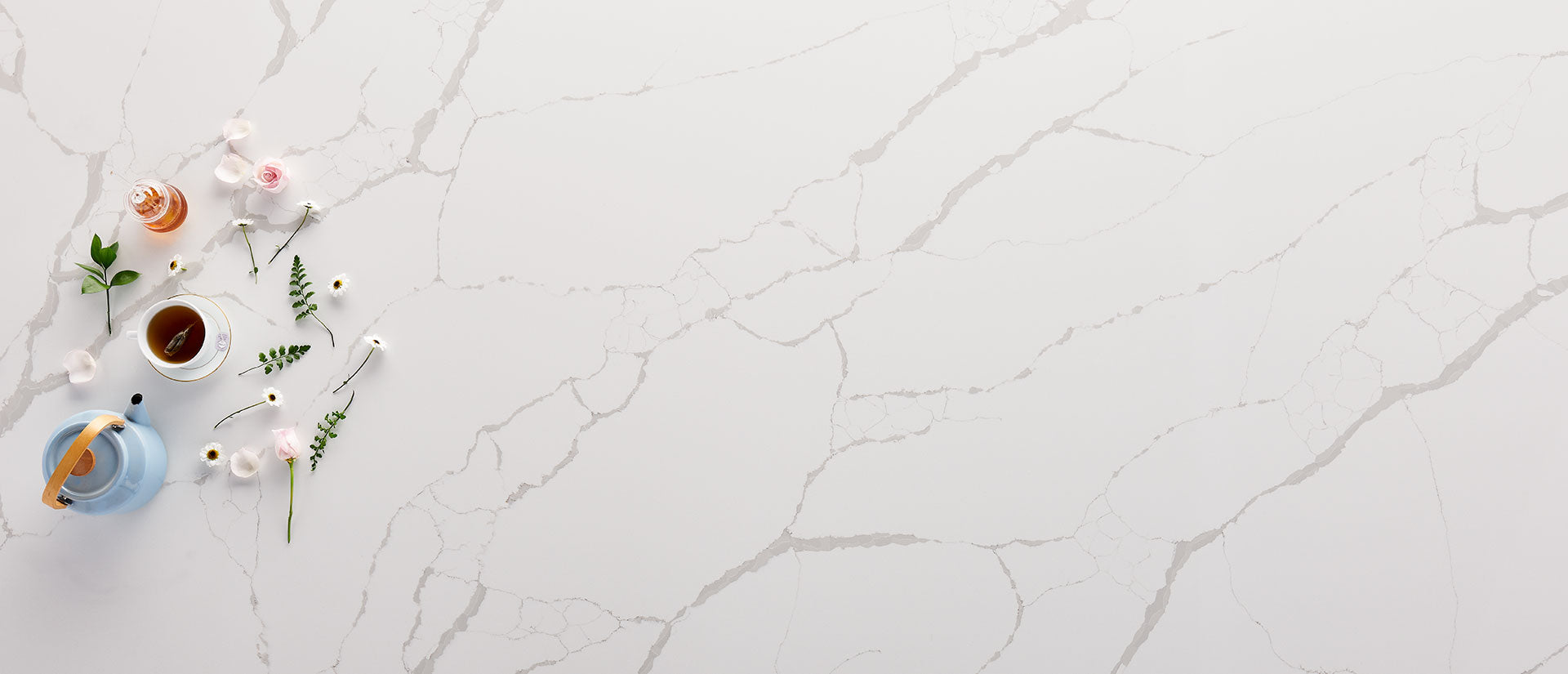 New Calacatta Laza by MSI Surfaces available at Aqua Kitchen