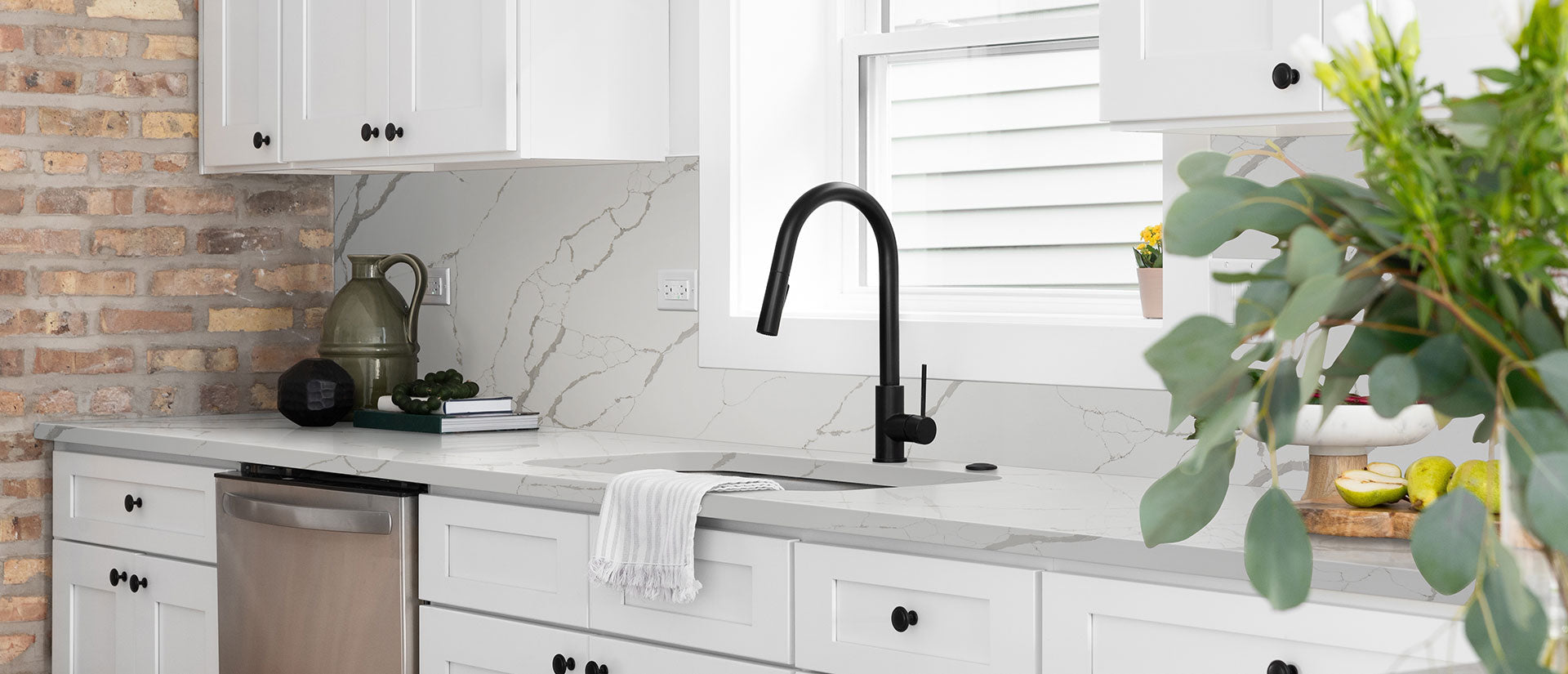 New Calacatta Laza by MSI Surfaces available at Aqua Kitchen