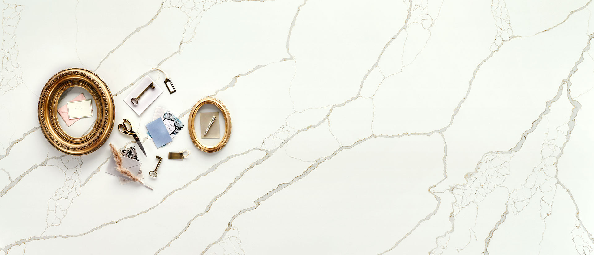 New Calacatta Laza Gold by MSI Surfaces available at Aqua Kitchen