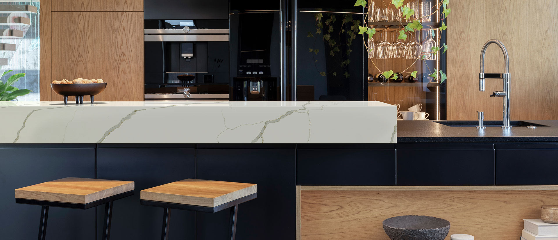 New Calacatta Laza Gold by MSI Surfaces available at Aqua Kitchen