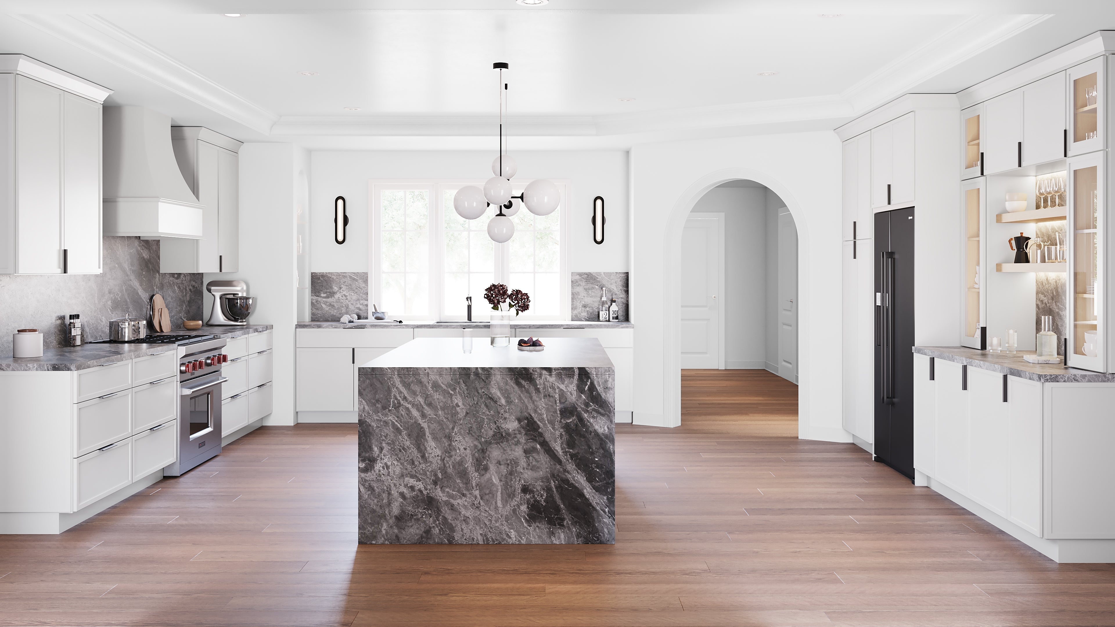 Newport - Sahara by CNC Cabinetry available at Aqua Kitchen