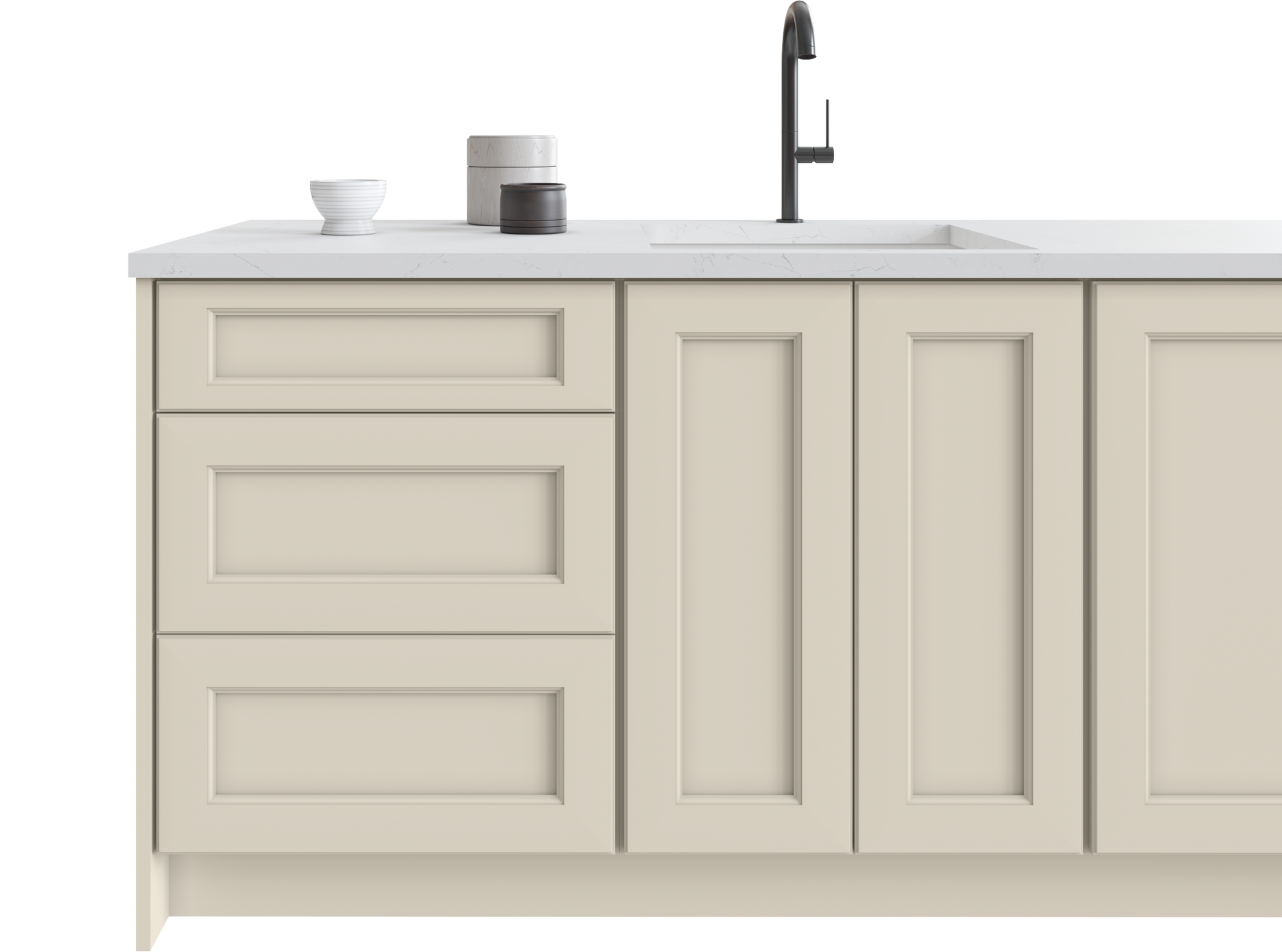 Nexus - Linen by Fabuwood available at Aqua Kitchen