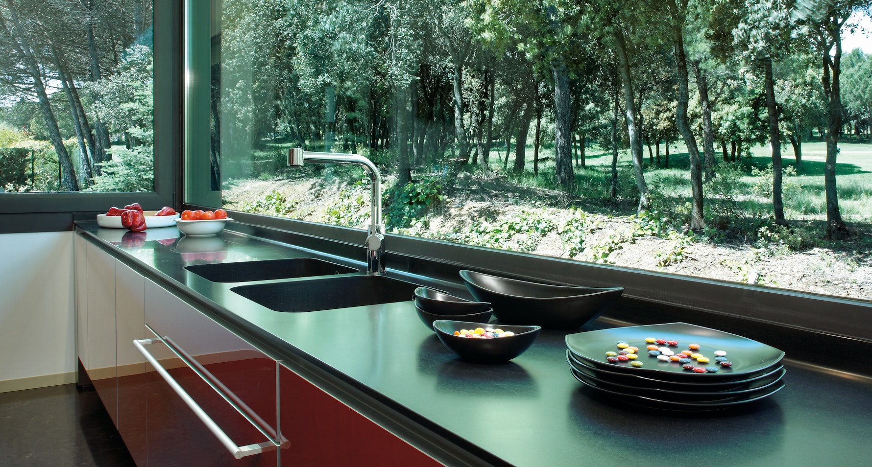 Night Tebas18 by Silestone available at Aqua Kitchen