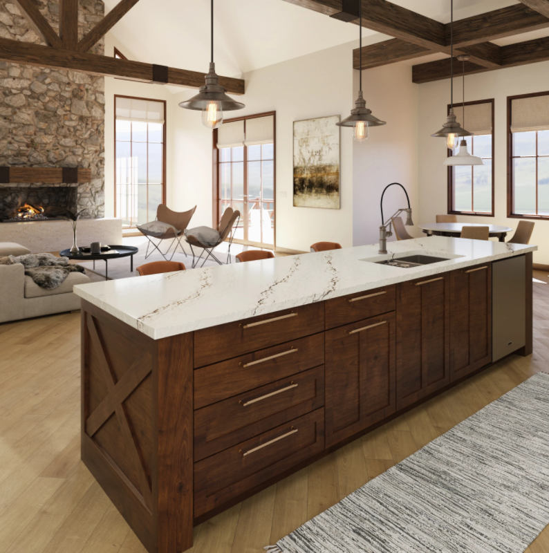 Notting Hill™ Quartz Sample by Cambria available at Aqua Kitchen