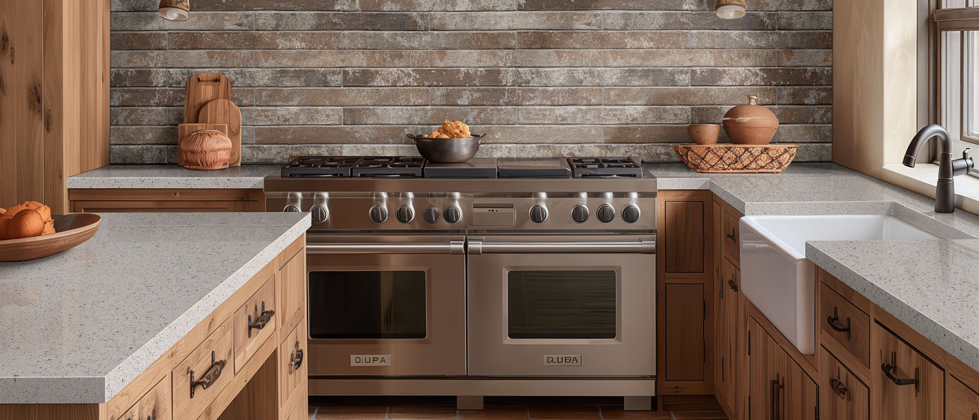 Peppercorn White by MSI Surfaces available at Aqua Kitchen