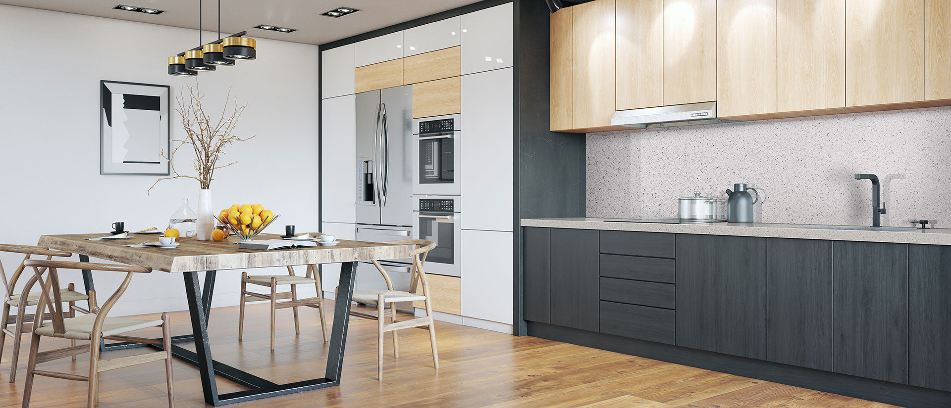 Peppercorn White by MSI Surfaces available at Aqua Kitchen