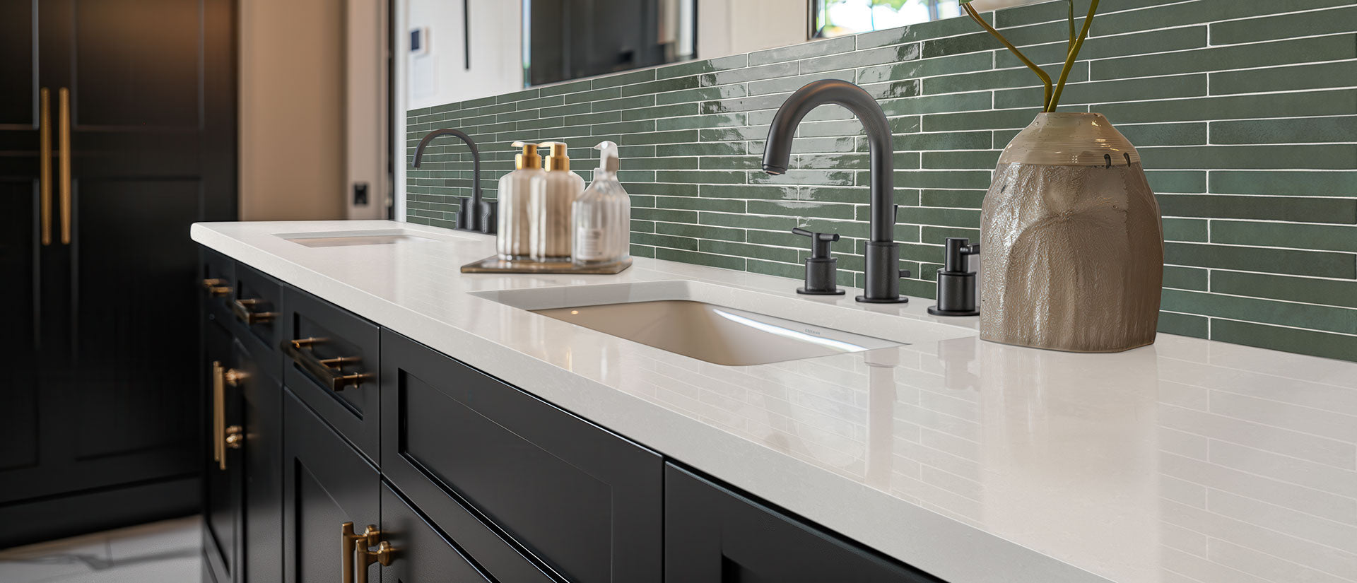 Perla White by MSI Surfaces available at Aqua Kitchen