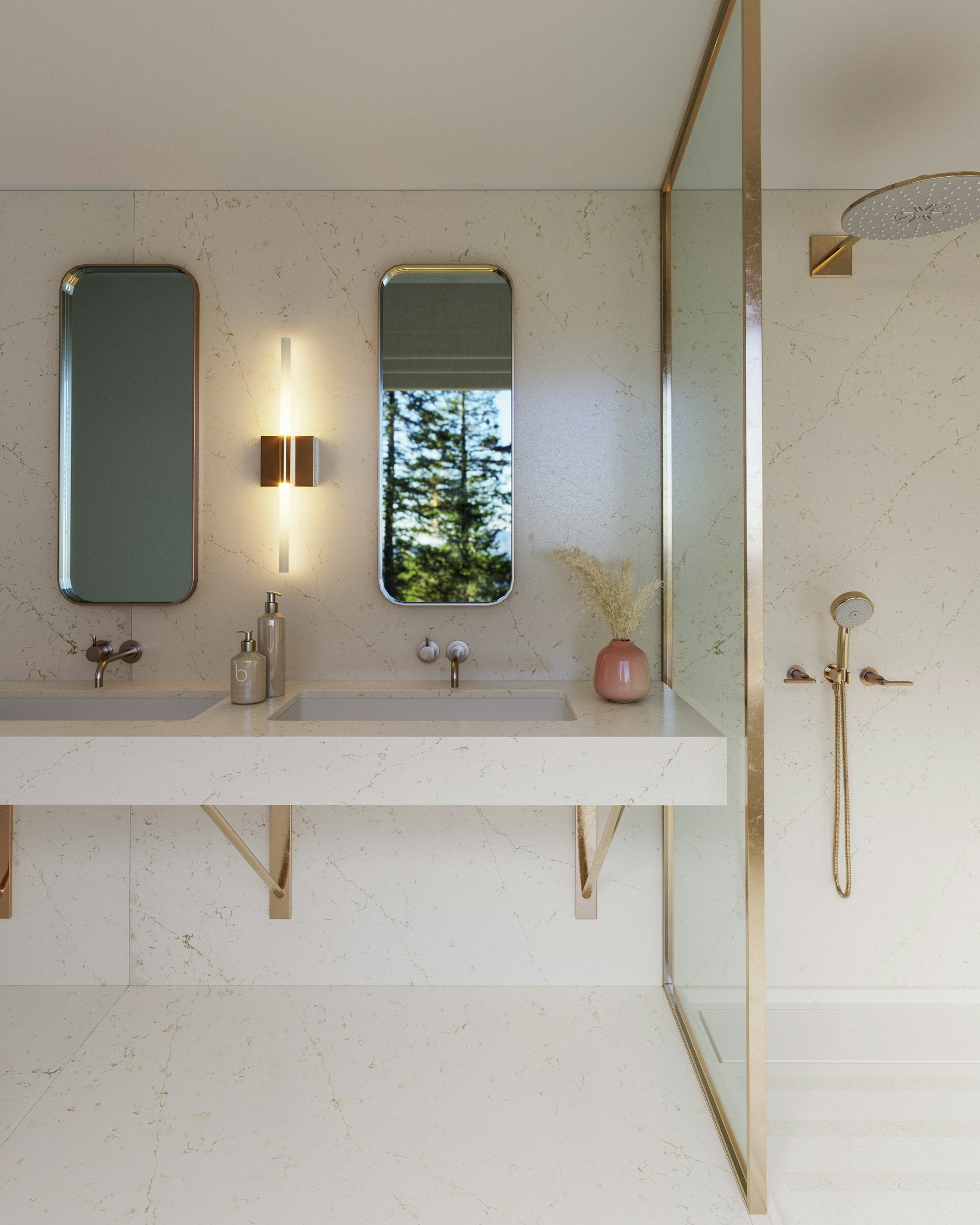 Persian White by Silestone available at Aqua Kitchen