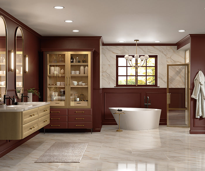 Pezzo by Omega Cabinetry available at Aqua Kitchen