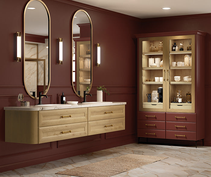 Pezzo by Omega Cabinetry available at Aqua Kitchen