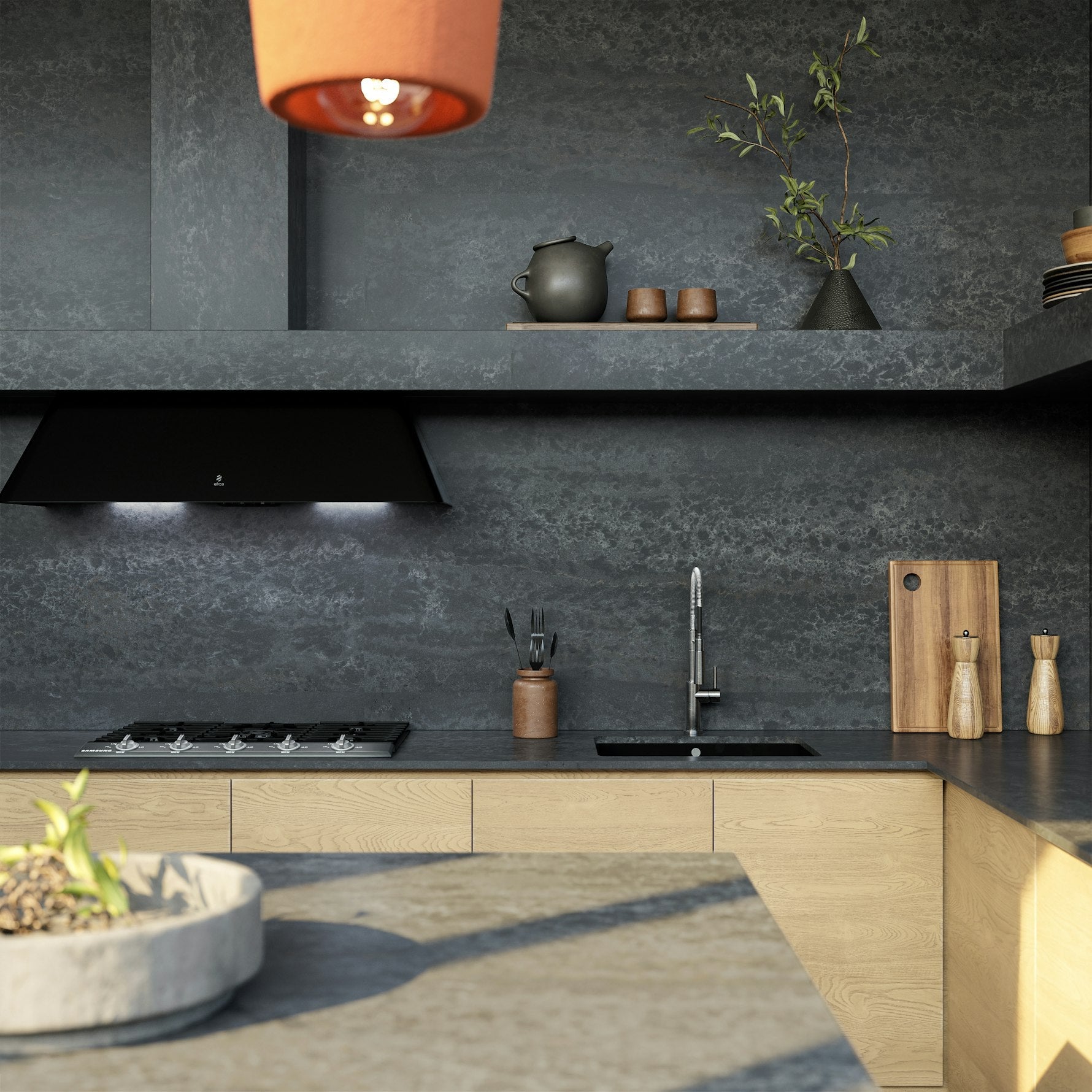 Raw D by Silestone available at Aqua Kitchen