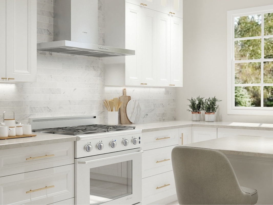 Richmond - White by CNC Cabinetry available at Aqua Kitchen