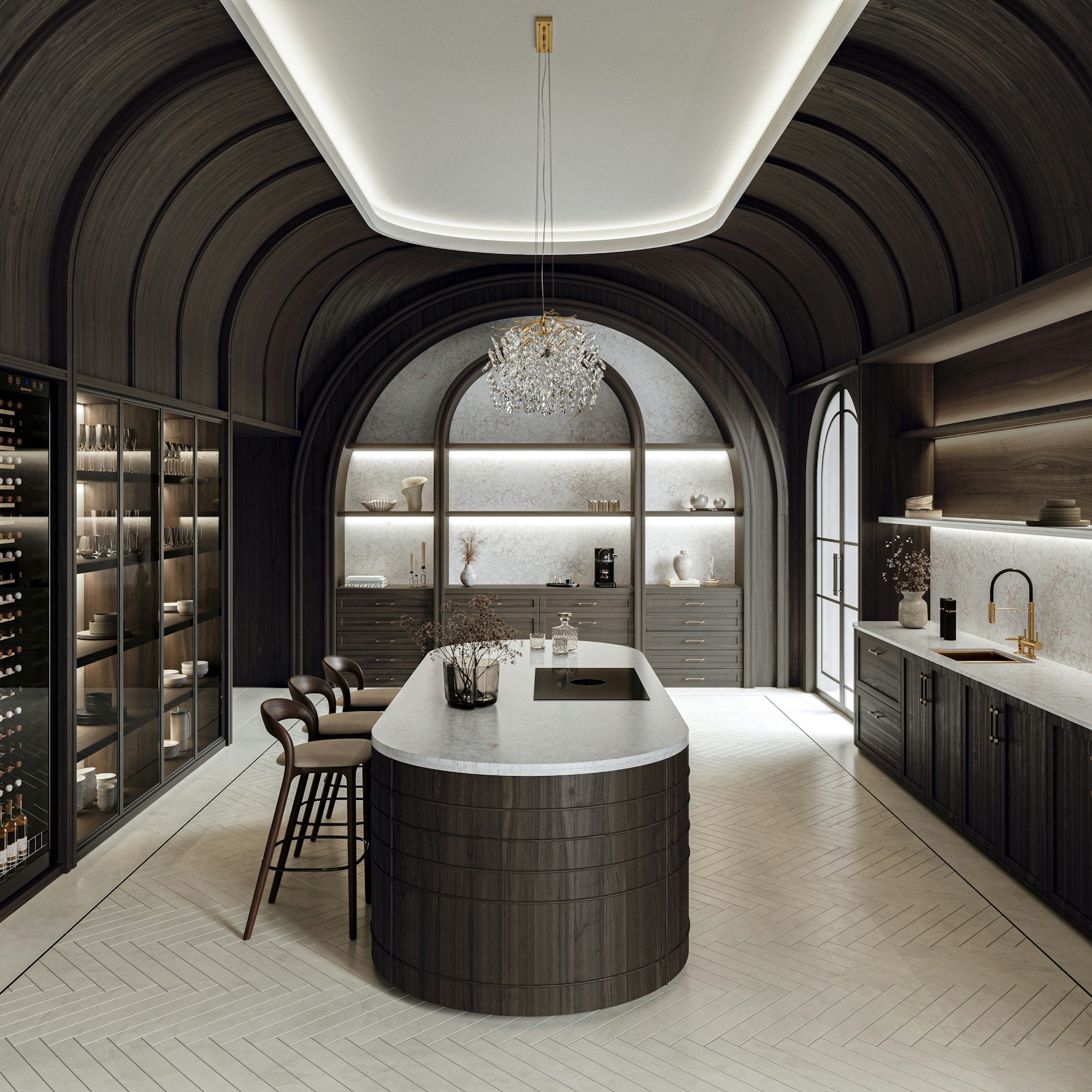 Riviére Rose by Silestone available at Aqua Kitchen