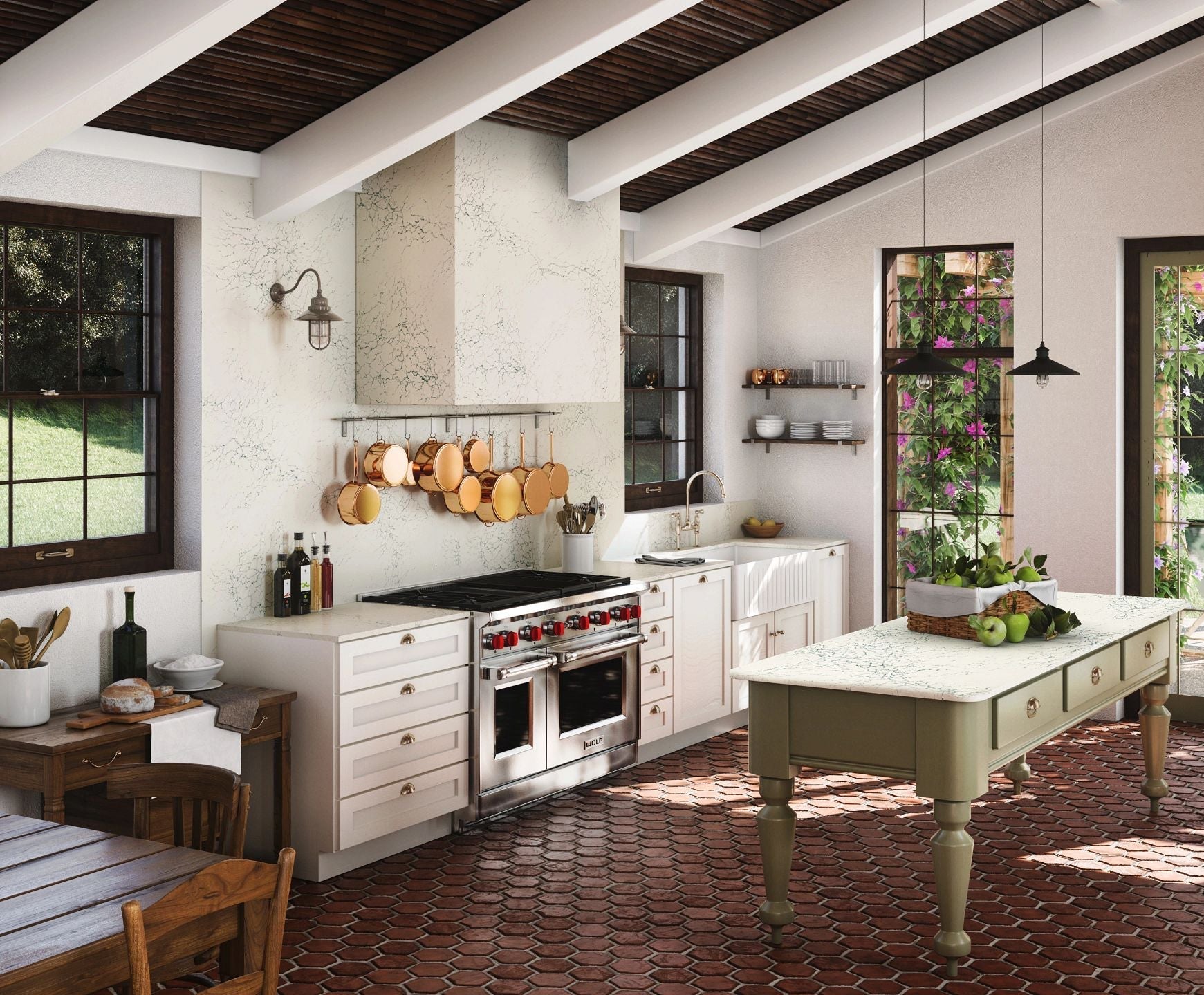 Ruxley™ Quartz Sample by Cambria available at Aqua Kitchen