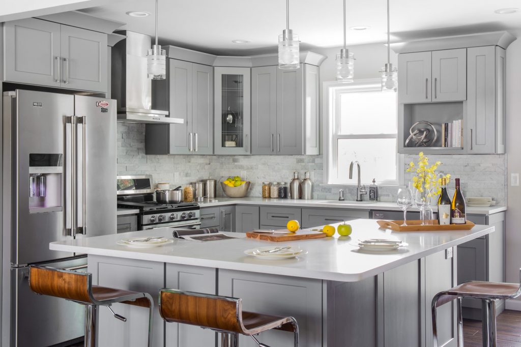 S5 Castle Grey Contemporary Cabinet Door