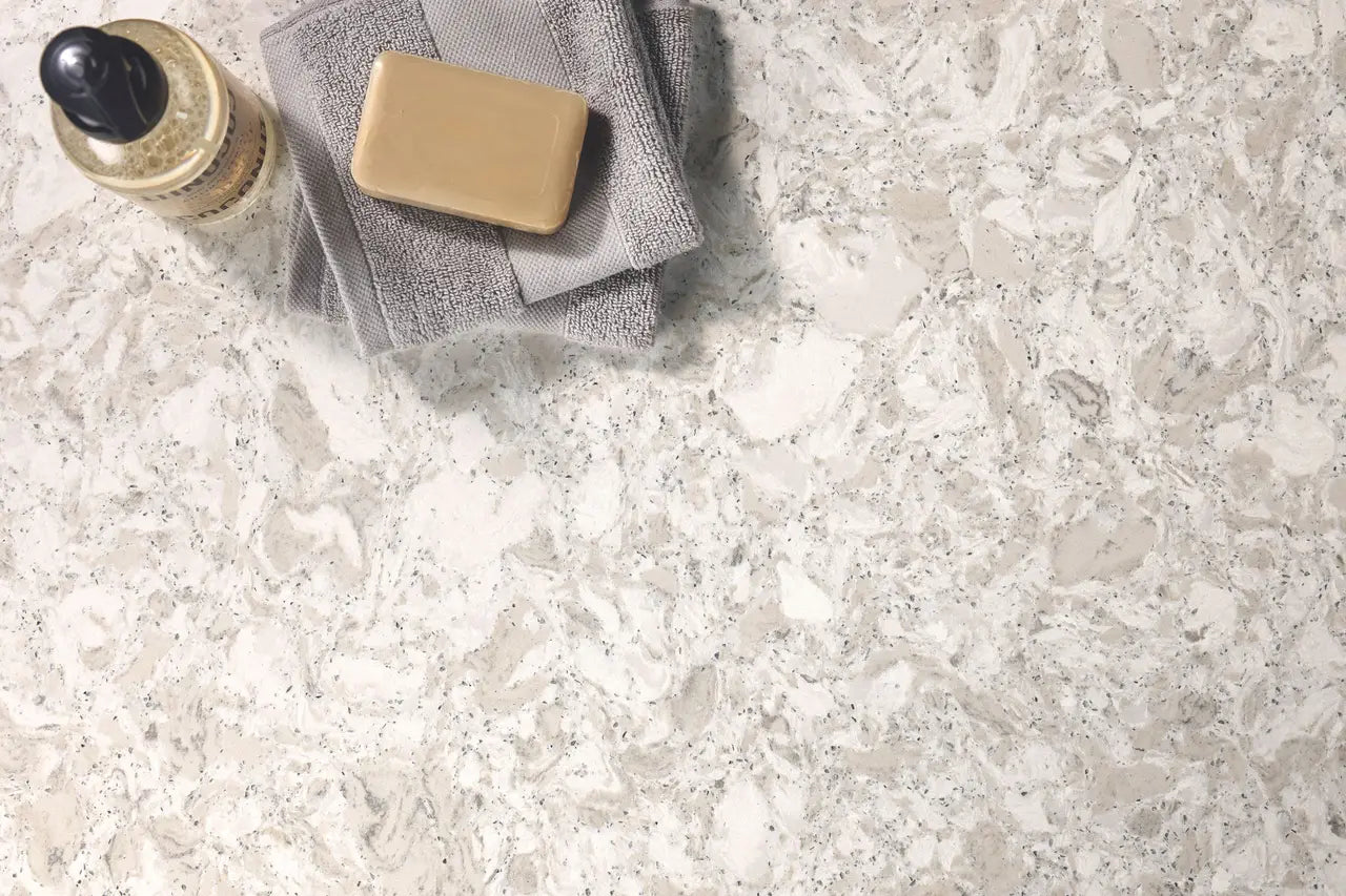 Sandgate™ Quartz Sample by Cambria available at Aqua Kitchen
